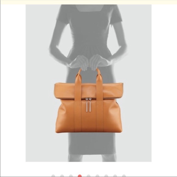 3.1 Phillip Lim 31 hour leather tote in camel - Picture 2 of 7